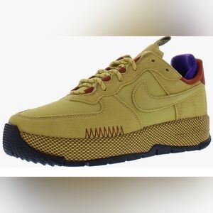 Nike Women's Air Force One Mustard and Purple